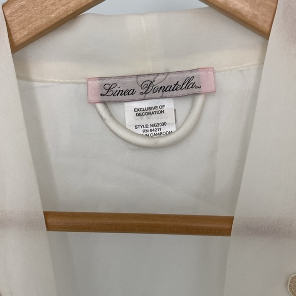 Linea Donatella Bridal Wrap, Short Robe L/XL - Picture 3 of 7